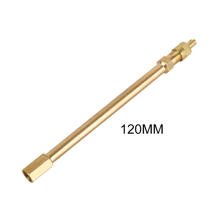 5 PCS Car Tires Valve Inflatable Extension Tube, Length: 120mm - Tire Valve Caps by buy2fix | Online Shopping UK | buy2fix