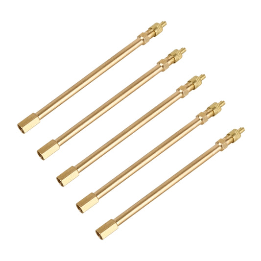 5 PCS Car Tires Valve Inflatable Extension Tube, Length: 140mm - Tire Valve Caps by buy2fix | Online Shopping UK | buy2fix