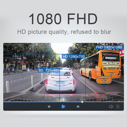 G30 2.4 inch Car 480P Single Recording Driving Recorder DVR Support Parking Monitoring / Loop Recording by buy2fix