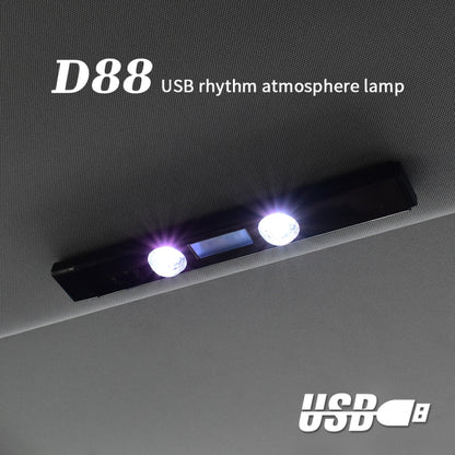 D88 5V 2.5W Car Colorful Starry Sky Atmosphere Lamp without Remote Control by buy2fix