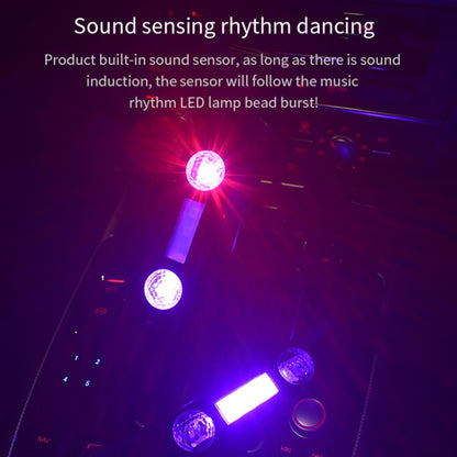 D88 5V 2.5W Car Colorful Starry Sky Atmosphere Lamp without Remote Control by buy2fix