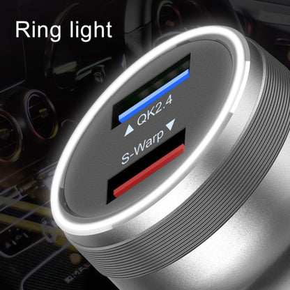 DASH / WARP 30W Car Flash Charger for OnePlus (Black) - Car Charger by buy2fix | Online Shopping UK | buy2fix