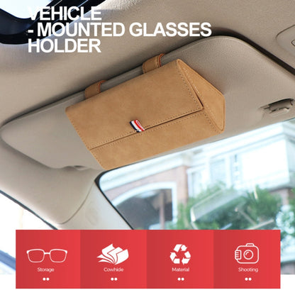 530 Car Glasses Storage Bag Glasses Box (Black) by buy2fix