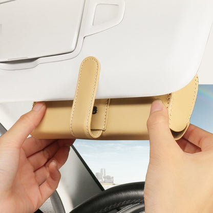 533 Car Glasses Storage Bag Glasses Box (Red) by buy2fix