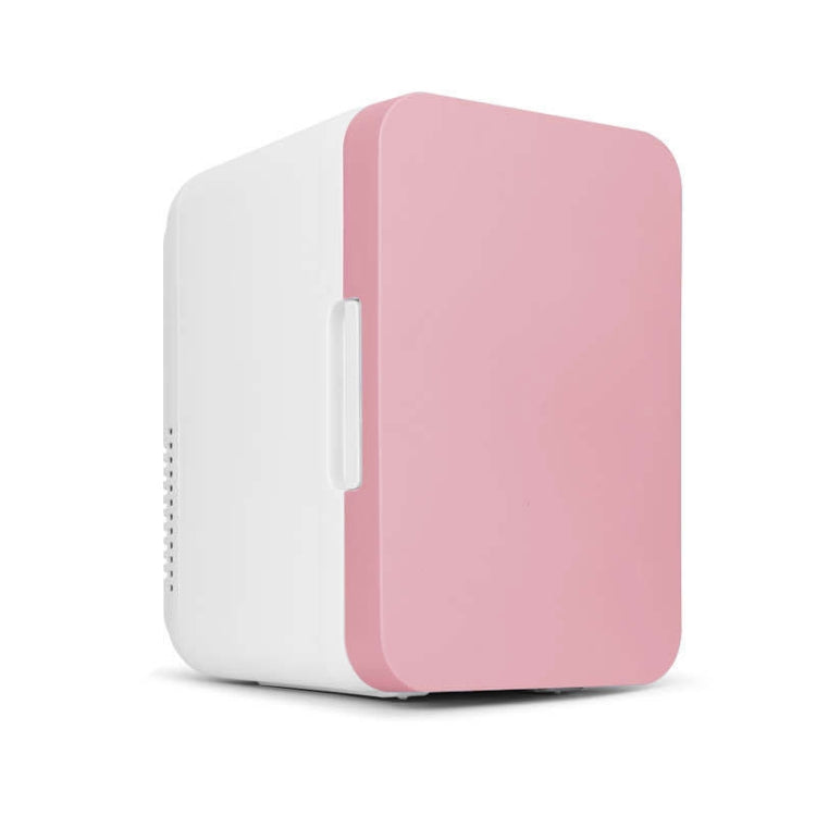 8L 37-48W Car / Home Mini Refrigerator, EU Plug(Pink) by buy2fix
