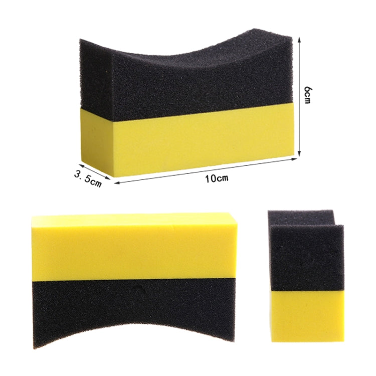 R-10356 Multifunctional Anti-dead Corner EVA Car Cleaning Sponge by buy2fix
