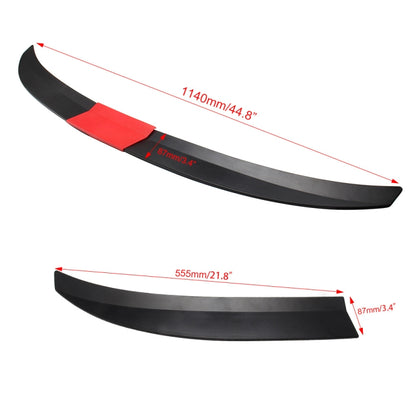 Car Modified ABS Three-stage Rear Wing Side Spoiler Lip by buy2fix