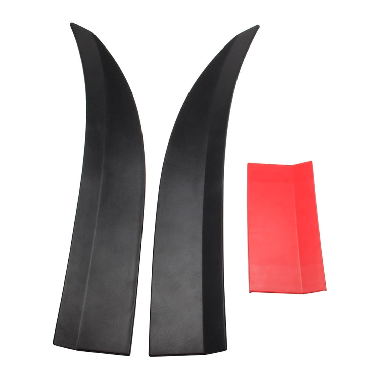 Car Modified ABS Three-stage Rear Wing Side Spoiler Lip by buy2fix