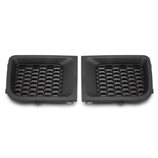 2 PCS Car Left + Right Front Bumper Lower Grille Bezel Cover for Jeep Renegade - Trunk & Bumper Accessories by buy2fix | Online Shopping UK | buy2fix