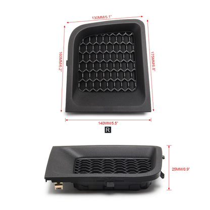 Car Right Front Bumper Lower Grille Bezel Cover for Jeep Renegade by buy2fix