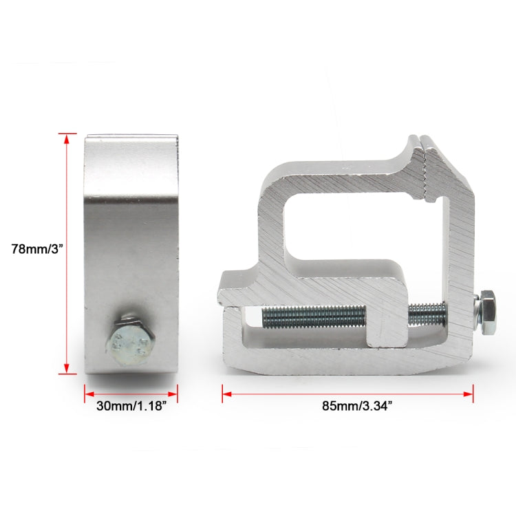 Truck Top Cover / Camping Car Mounting Fixture Clamps Heavy-duty Fixing Frame - Booster Cable & Clip by buy2fix | Online Shopping UK | buy2fix