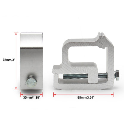 Truck Top Cover / Camping Car Mounting Fixture Clamps Heavy-duty Fixing Frame - Booster Cable & Clip by buy2fix | Online Shopping UK | buy2fix