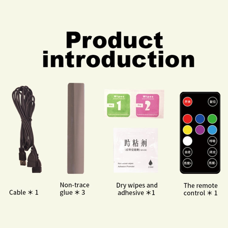 A86 Car Charging Smart Voice-activated Colorful Foot Atmosphere Light by buy2fix