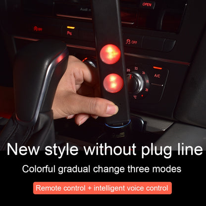 A86 Car Charging Smart Voice-activated Colorful Foot Atmosphere Light by buy2fix