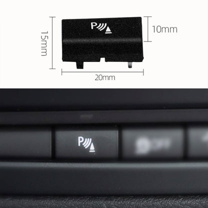 Car Radar P Button Electric Eye Switch Button for BMW E70 / E71, Left and Right Drive Universal - Car Switches by buy2fix | Online Shopping UK | buy2fix