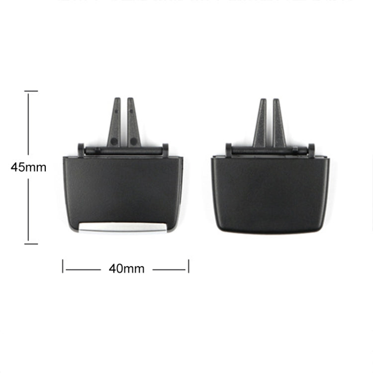 Car Rear Air Conditioning Exhaust Switch Paddle Air Conditioning Leaf Clip for BMW X5 / X6, Left and Right Drive Universal - Air Conditioning System by buy2fix | Online Shopping UK | buy2fix