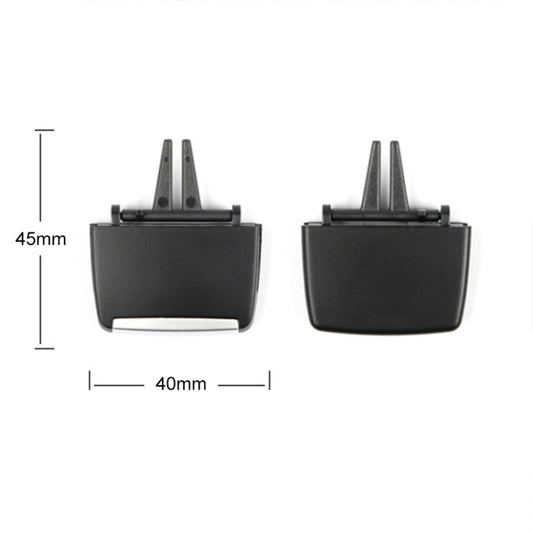 Car Front Air Conditioning Exhaust Switch Paddle Air Conditioning Leaf Clip for BMW X5 / X6, Left and Right Drive Universal - Air Conditioning System by buy2fix | Online Shopping UK | buy2fix