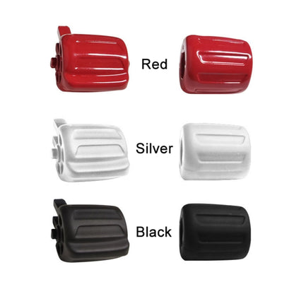 2 PCS Car Multi-functional Steering Wheel Rubber Button for BMW F10 / F07 / F02, Left and Right Drive Universal (Red) - Steering Wheel Accessories by buy2fix | Online Shopping UK | buy2fix