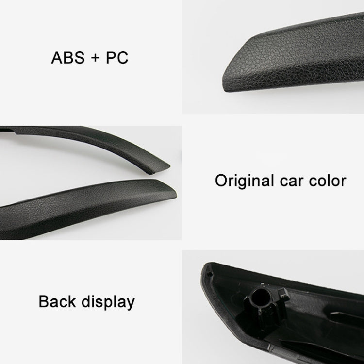 Car Left Side Inner Door Handle for BMW X1 2009-2015, Left and Right Drive Universal (Black) - Door Handles by buy2fix | Online Shopping UK | buy2fix