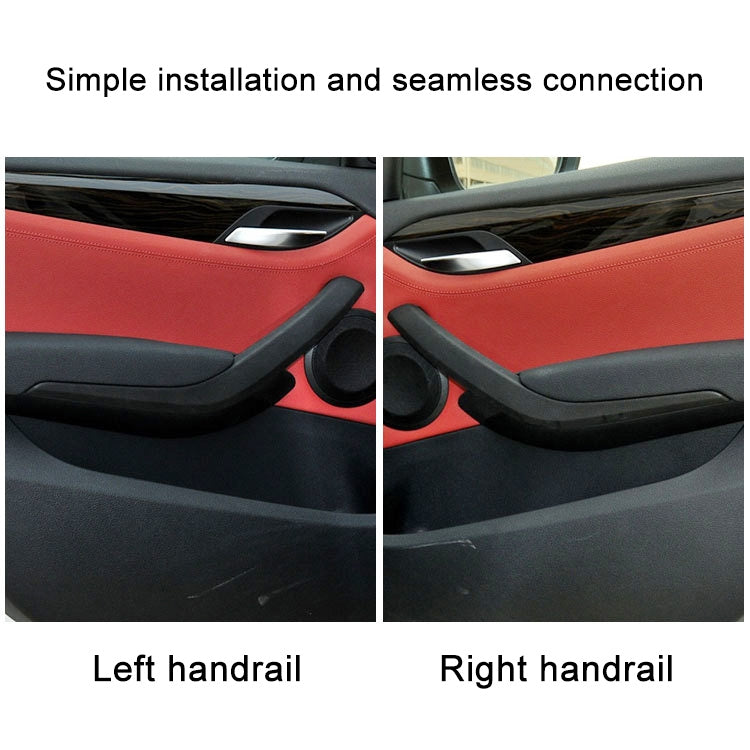 Car Left Side Inner Door Handle for BMW X1 2009-2015, Left and Right Drive Universal (Black) - Door Handles by buy2fix | Online Shopping UK | buy2fix