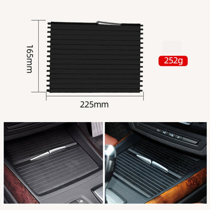 Car Water Cup Holder Zipper Rear Section for BMW X5 / X6 2007-2013 by buy2fix