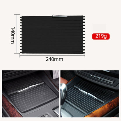 Car Water Cup Holder Zipper Front Section for BMW X5 / X6 2007-2013 by buy2fix