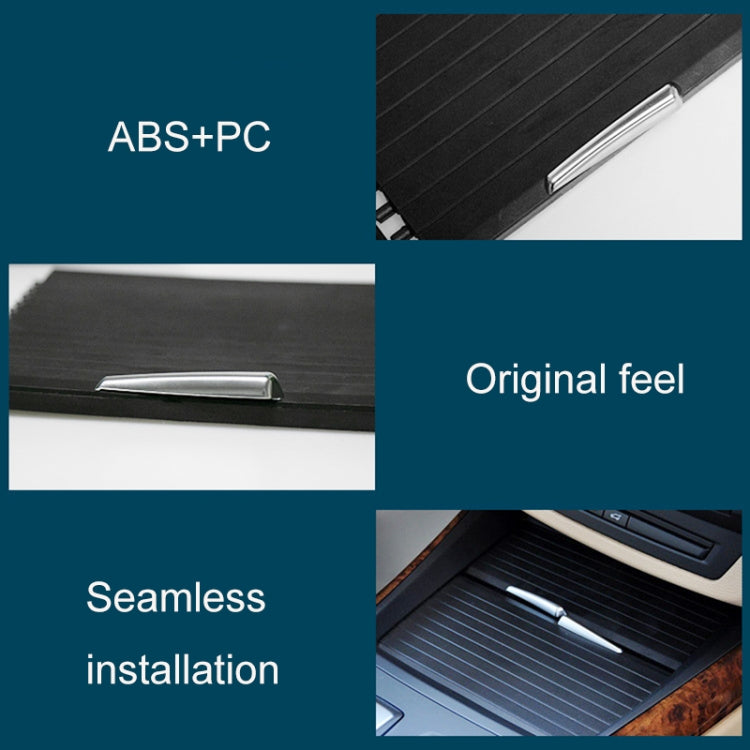 Car Water Cup Holder Zipper Front Section for BMW X5 / X6 2007-2013 by buy2fix