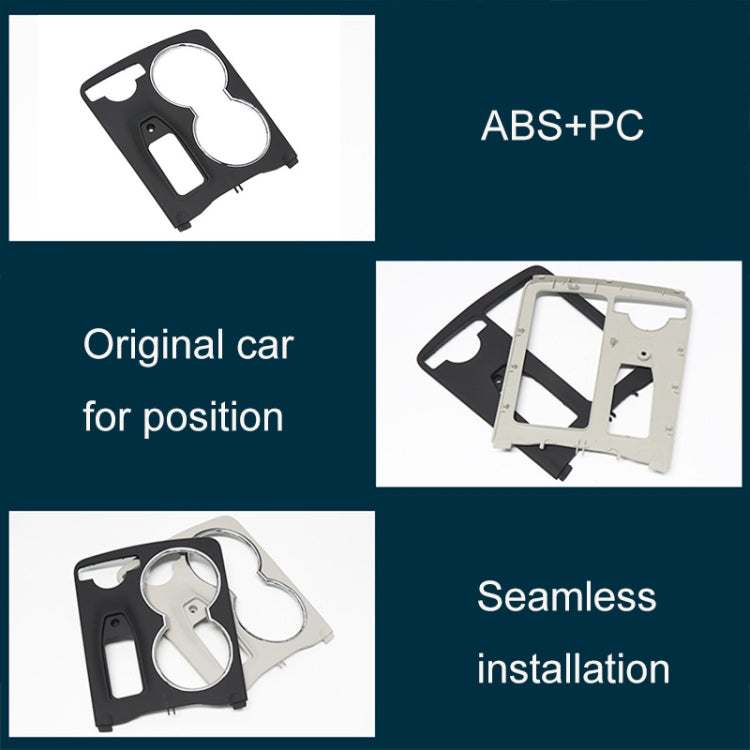 Car Central Control Storage Box Cover 2046800107 for Mercedes-Benz GLK Class X204 2008-2015, Left Driving(Grey) by buy2fix