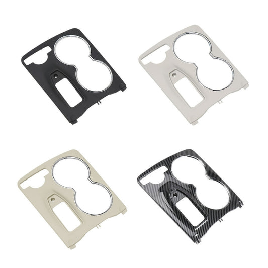 Car Carbon Fiber Central Control Storage Box Cover 2046800107 for Mercedes-Benz GLK Class X204 2008-2015, Left Driving by buy2fix