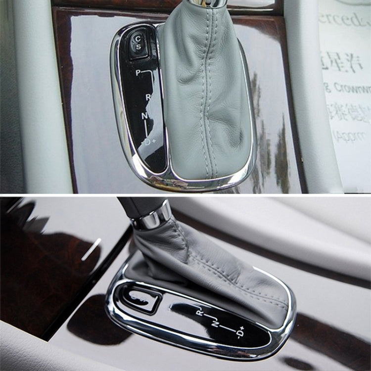 Car Gear Lever Plating Decorative Frame for Benz C-class W203 Before 2007, Left Driving - Car Interior Mouldings by buy2fix | Online Shopping UK | buy2fix