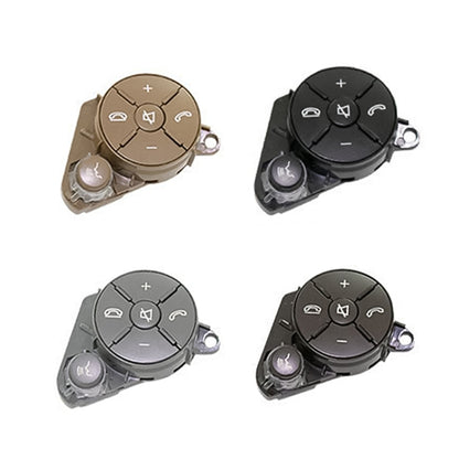 Car Multi-functional Steering Wheel Right Switch Button for Mercedes-Benz W204 / W212 / X204 2008-2015, Left and Right Drive Universal (Brown) by buy2fix
