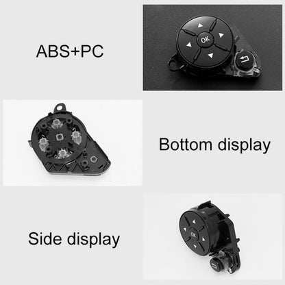 Car Multi-functional Steering Wheel Left Switch Button for Mercedes-Benz W204 / W212 / X204 2008-2015, Left and Right Drive Universal (Grey) by buy2fix