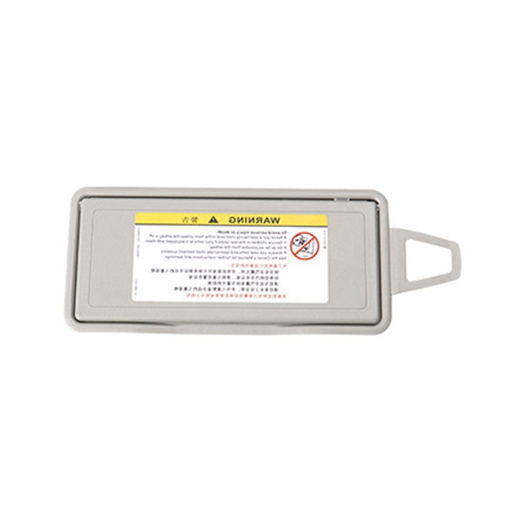 Car Front Row Left Sun Visor Makeup Mirror for Mercedes-Benz S Class W220 1998-2005, Left and Right Drive Universal (Grey) by buy2fix