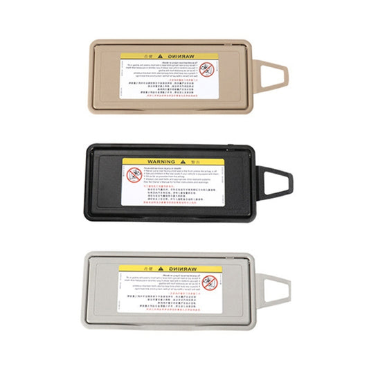 Car Front Row Left Sun Visor Makeup Mirror for Mercedes-Benz S Class W220 1998-2005, Left and Right Drive Universal (Beige) - Interior Mirrors by buy2fix | Online Shopping UK | buy2fix