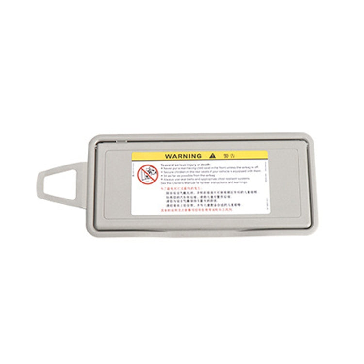 Car Front Row Right Sun Visor Makeup Mirror for Mercedes-Benz S Class W220 1998-2005, Left and Right Drive Universal (Grey) - Interior Mirrors by buy2fix | Online Shopping UK | buy2fix