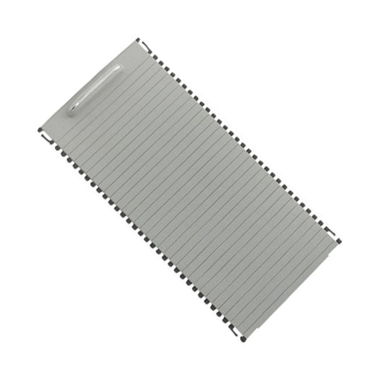 Car Water Cup Holder Roller Blind Zipper Storage Box Trim for Mercedes-Benz W204 / W212 2008-2015 (Grey) by buy2fix