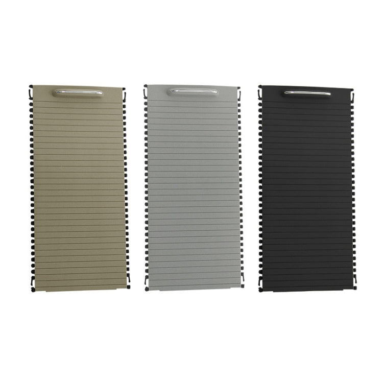 Car Water Cup Holder Roller Blind Zipper Storage Box Trim for Mercedes-Benz W204 / W212 2008-2015 (Grey) by buy2fix