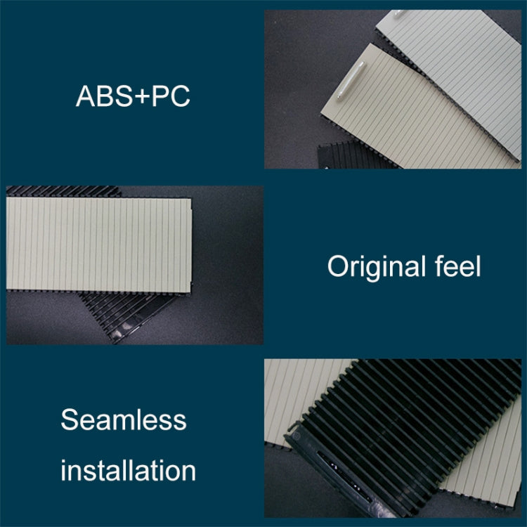 Car Water Cup Holder Roller Blind Zipper Storage Box Trim for Mercedes-Benz W204 / W212 2008-2015 (Grey) by buy2fix