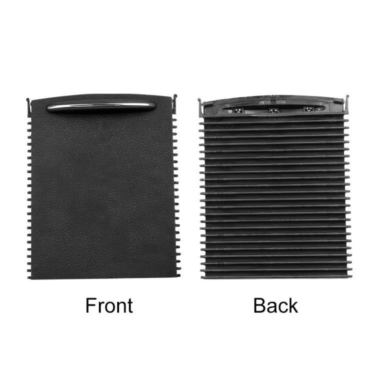 Car Water Cup Holder Roller Blind Zipper Storage Box Trim for Mercedes-Benz W203 Before 2007 by buy2fix