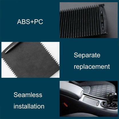 Car Water Cup Holder Roller Blind Zipper Storage Box Trim for Mercedes-Benz W203 Before 2007 by buy2fix