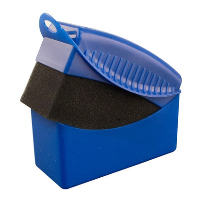 FJYS-01 Car Tires Polishing Waxing Oiling Sponge Brush with Cover, Size: 12x5.5x7cm, Random Color Delivery by buy2fix