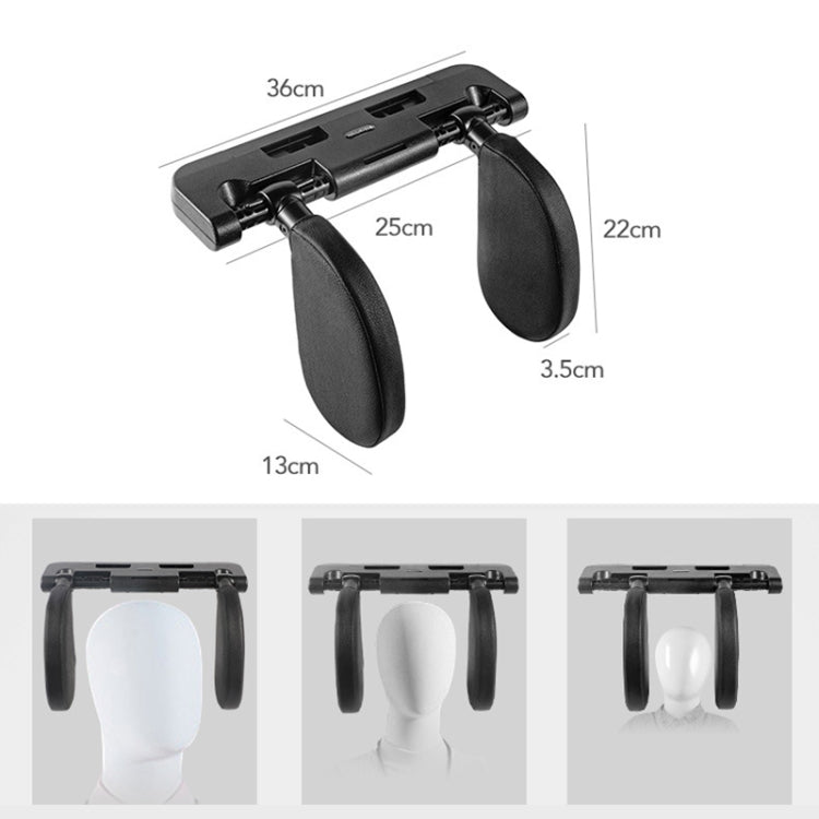 A02 Adjustable Car Auto U-shaped Memory Foam Neck Rest Cushion Seat Pillow (Beige) by buy2fix