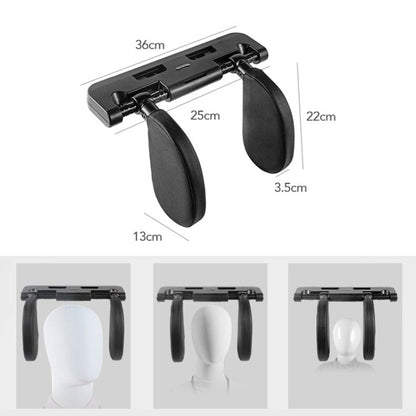 A02 Adjustable Car Auto U-shaped Memory Foam Neck Rest Cushion Seat Pillow(Black) by buy2fix