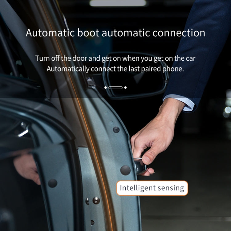 T823 Car Sun Visor Bluetooth Hands-free Call Speaker by buy2fix