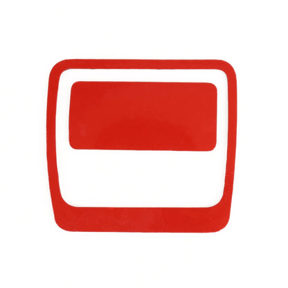 2 in 1 Car Carbon Fiber Front Passenger Seat Storage Box Switch Decorative Sticker for Buick Regal 2017-2021 by buy2fix