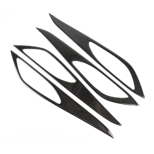 4 in 1 Car Carbon Fiber Inner Door Frame Decorative Sticker for Buick Regal 2017-2021 - Car Interior Mouldings by buy2fix | Online Shopping UK | buy2fix