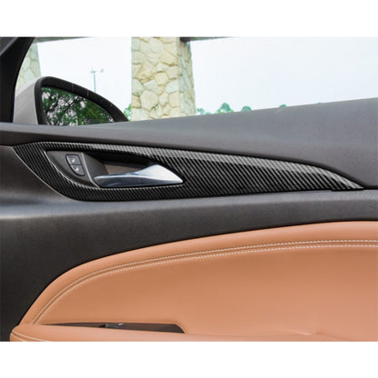 4 in 1 Car Carbon Fiber Inner Door Frame Decorative Sticker for Buick Regal 2017-2021 - Car Interior Mouldings by buy2fix | Online Shopping UK | buy2fix