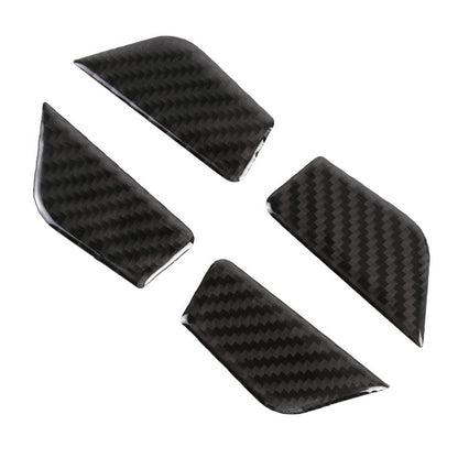 4 in 1 Car Carbon Fiber Inner Door Bowl Decorative Sticker for Buick Regal 2017-2021 - Car Interior Mouldings by buy2fix | Online Shopping UK | buy2fix