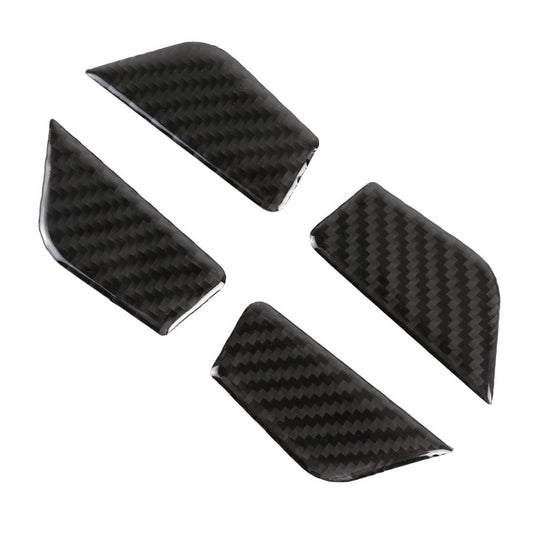 4 in 1 Car Carbon Fiber Inner Door Bowl Decorative Sticker for Buick Regal 2017-2021 - Car Interior Mouldings by buy2fix | Online Shopping UK | buy2fix