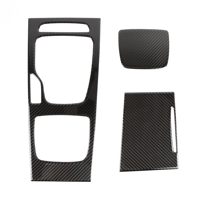 3 in 1 Car Carbon Fiber Gear Panel Decorative Sticker for Buick Regal 2017-2021 by buy2fix